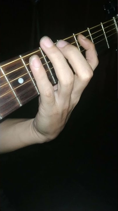 Belajar melodi gitar - senam jari dasar (tangga nada C)