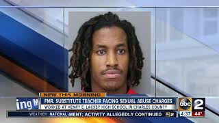 Fmr. Charles Co. substitute teacher charged with sexual abuse