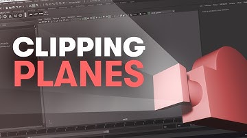 How to adjust the Camera Clipping Plane in Maya