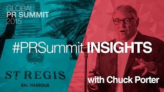 PRSummit: Chuck Porter On Taking Creative Risks