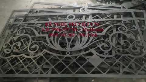 TỔNG HỢP MẪU LAN CAN CNC