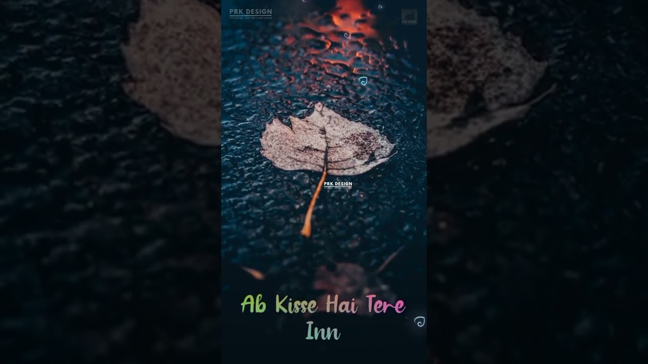 Har Roj Puche Ye Hawayein || Text Status || PRK DESIGN ||