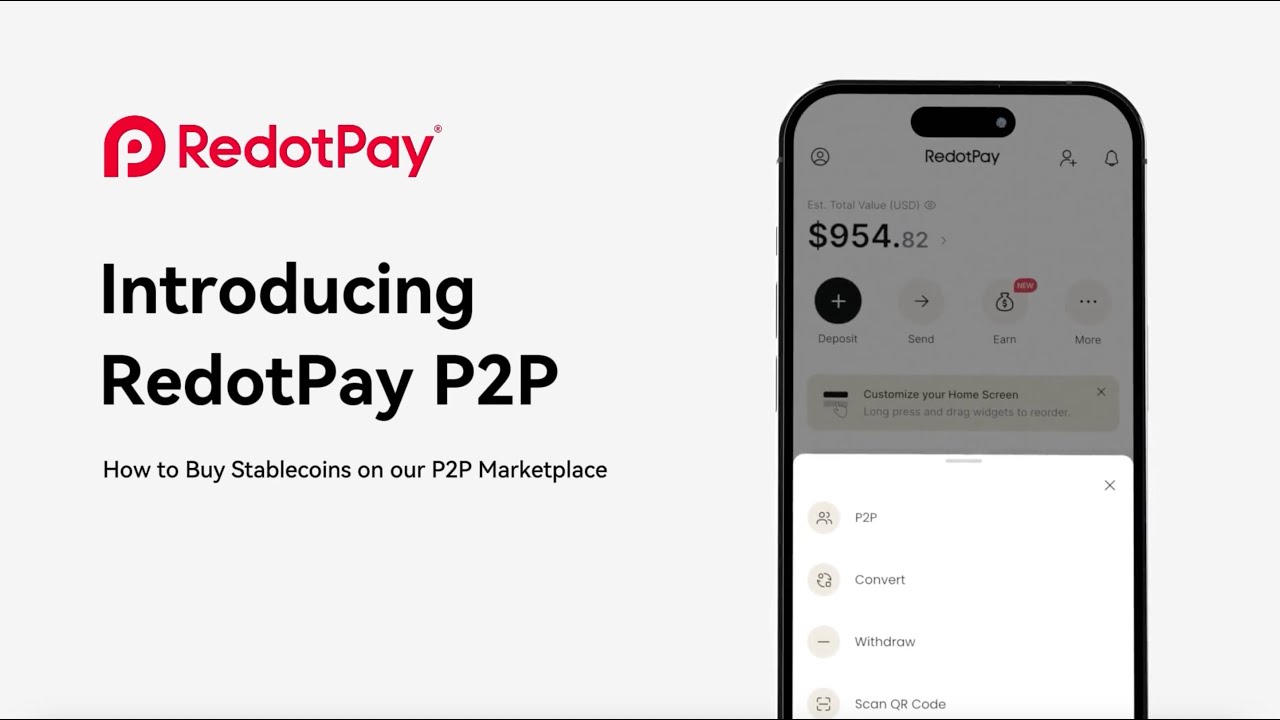 📚RedotPay How-To: Buy Stablecoins on Our P2P Marketplace