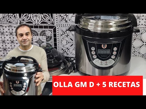 REVIEW, FUNCIONAMIENTO Y 5 RECETAS BÁSICAS para la OLLA GM D 