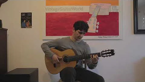 Jeronimo Perez Flamenco Guitar