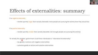 Externalities Part 4: Public and Private Solutions to Externalities