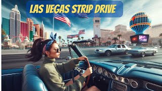 Las Vegas Strip Driving  #LasVegasStrip #LasVegas