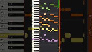 Alestorm - Wenches And Mead - IMPOSSIBLE REMIX #shorts #impossibleremix #remix #synthesia #synth