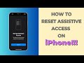 How to Reset Assistive Access on iPhone on iOS 18