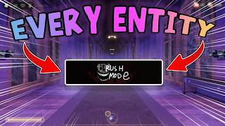 EVERY ENTITY + JUMPSCARE IN RUSH MODE IN DOORS!