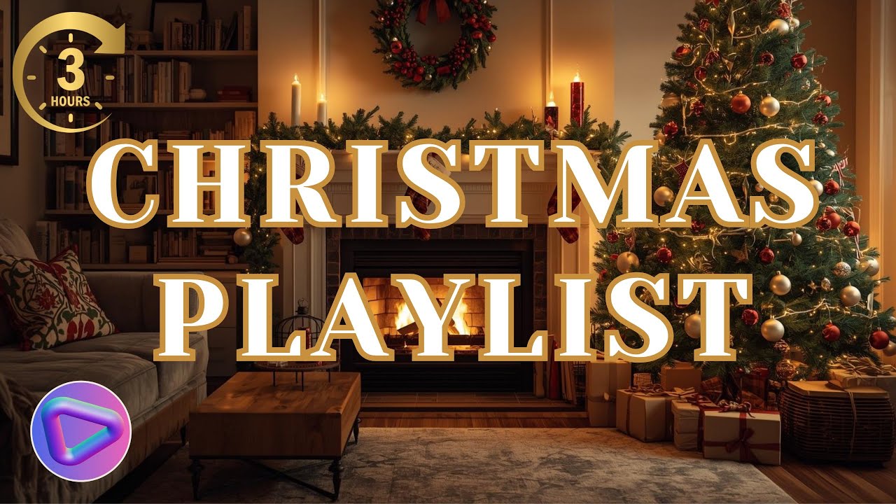 3 Hours Christmas Background Playlist 🎄 Cozy Holiday Music