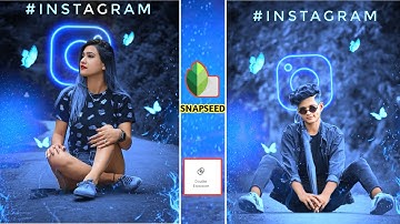 Snapseed - Instagram Viral Photo Editing | Snapseed Photo Editing Trick 🔥 | Background Colour Change