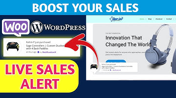 How To Create Sales Notification Alerts For Wordpress eCommerce Website