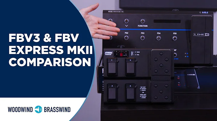 FBV 3 and FBV Express - Footswitch Comparison