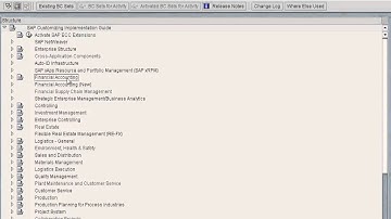 SAP Create Chart Of Accounts