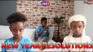 AFRICAN HOME: NEW YEAR'S RESOLUTIONS