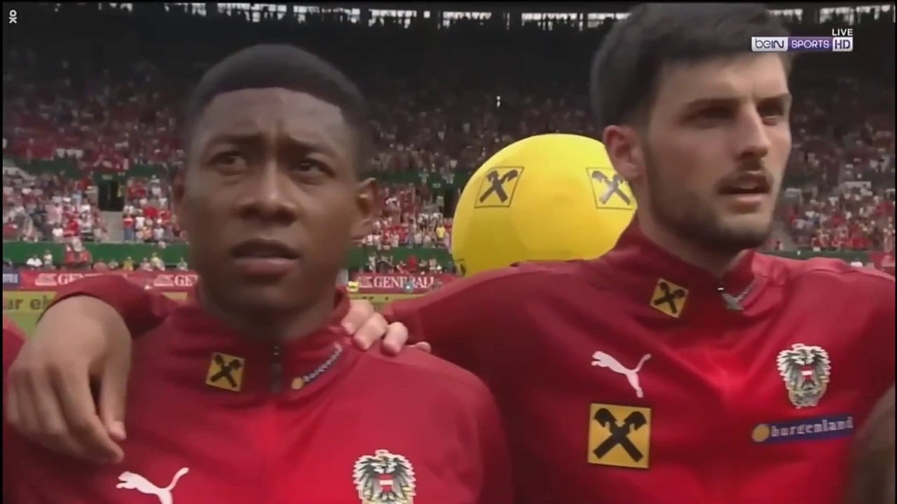 Austria vs Brazil National Anthem (International Friendlies) - YouTube