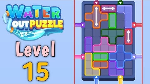 Water Out Puzzle Level 15 Walkthrough