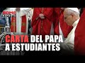 El PAPA firma una carta sobre educación por los 60 años de este texto conciliar