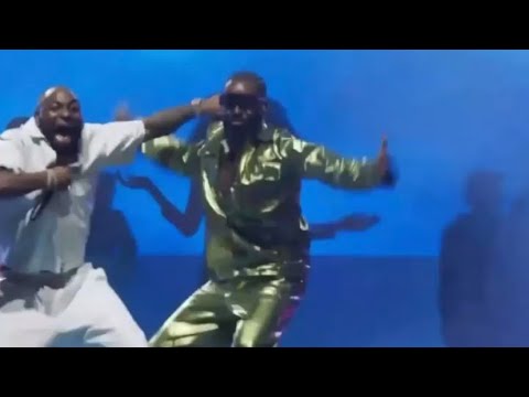 Moment Davido brought out Adekunle Gold at the O2 Arena to perform ‘HIGH’