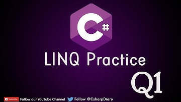 [Question One] Solving C# programming questions using LINQ - Can you try it?