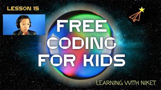 Free coding for beginner kids from code.org | Lesson 15: Learning to build garden step by step #kids
