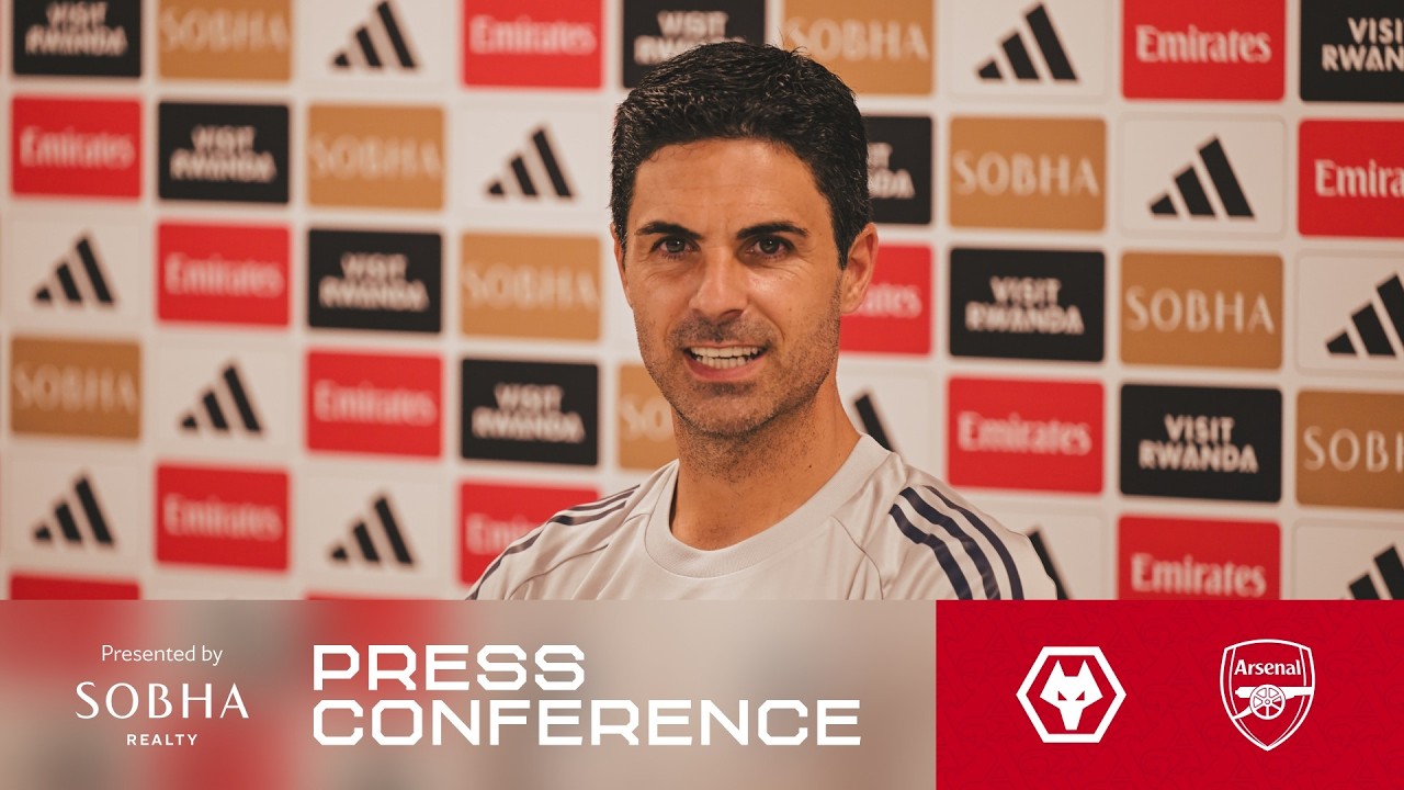 PRESS CONFERENCE | Mikel Arteta on Wolves | Team updates, fitness news, title race and more | EPL