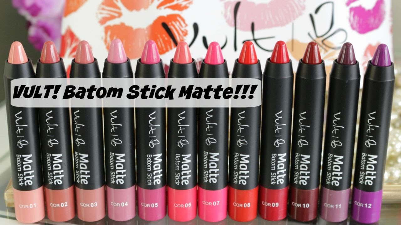 VULT!! BATOM STICK MATTE -  TODAS AS CORES!!!