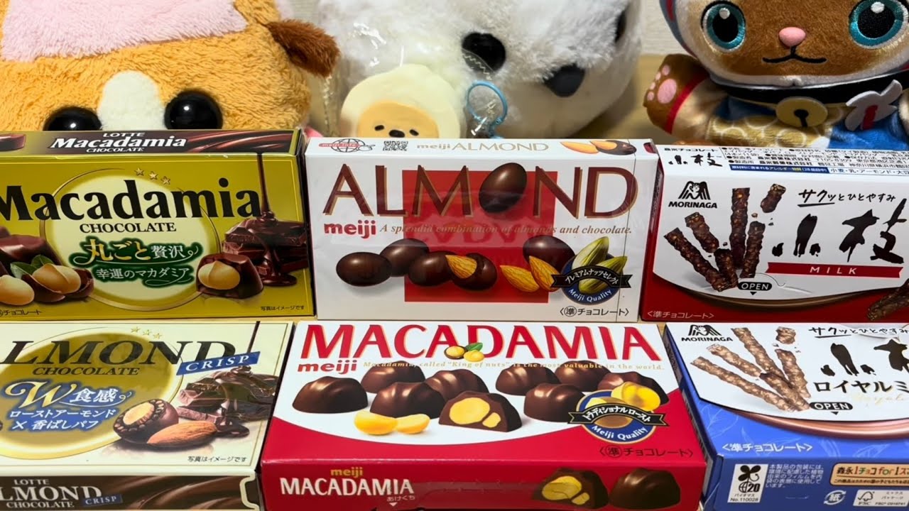 お菓子開封 Japanese snacks unboxing - YouTube
