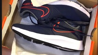 UNBOXING NIKE STAR RUNNER 2 (GS) midnight navy/bright crimson