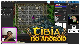 É VERDADE TIBIA NO CELULAR! | TESTE AGORA