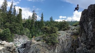 Cliff Jumping at Emerald Pools