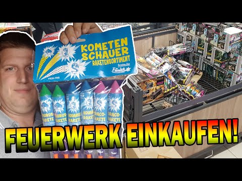 VUURWERK KOPEN IN DUITSE SUPERMARKT!!!
