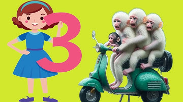 I Can Show the Number 3 in Many Ways | Number Recognition Three