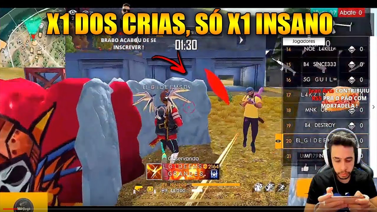 X1 DOS CRIAS, NOVAS REVELAÇOES, TROCAÇOES INSANAS