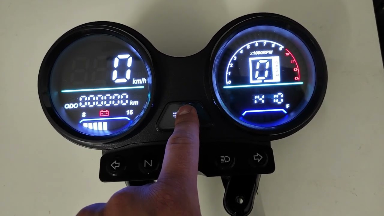 Nuevo velocímetro digital para YAMAHA YBR 125, Factor 125