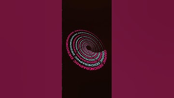 "Create Stunning Spiral Text Effects in Adobe Illustrator |  #adobeillustrator #tutorials