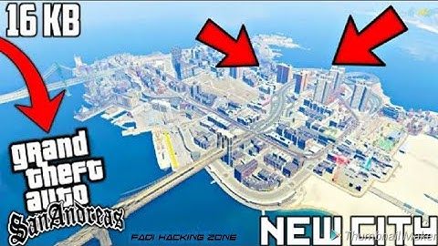 [16 KB] New CITY MOD In GTA SA LITE Game (No Root) | Fadi Hacking Zone