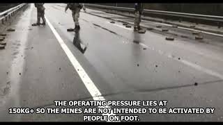 Ukraine War - Ukrainian Soldiers Remove Minefield With Their Feet