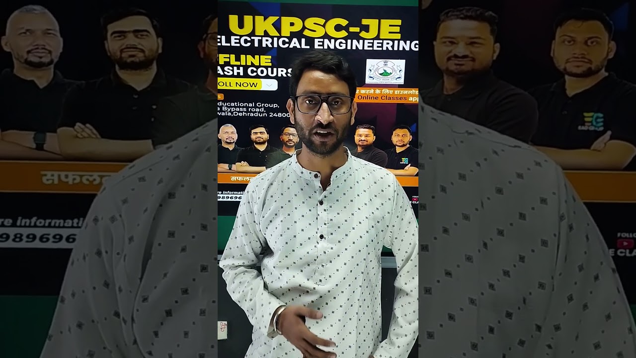 UKPSC JE CRASH COURSE INFORMATION