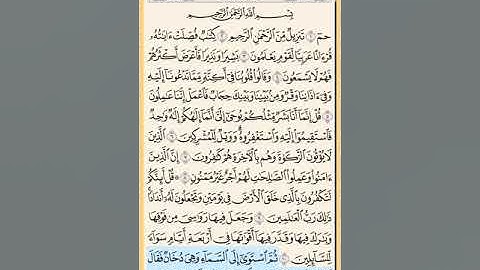 القرآن الكريم سورة فصلت من الآيه الكريمه 1 إلى الآية الكريمة 20 محمد ايوب