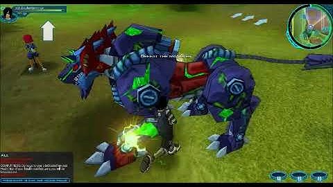 FusionFall RETRO: Tutorial Cyberus Glitch