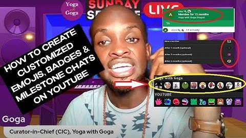 How to Create YouTube Membership Badges and Emojis and Turn on Member Milestone Chats