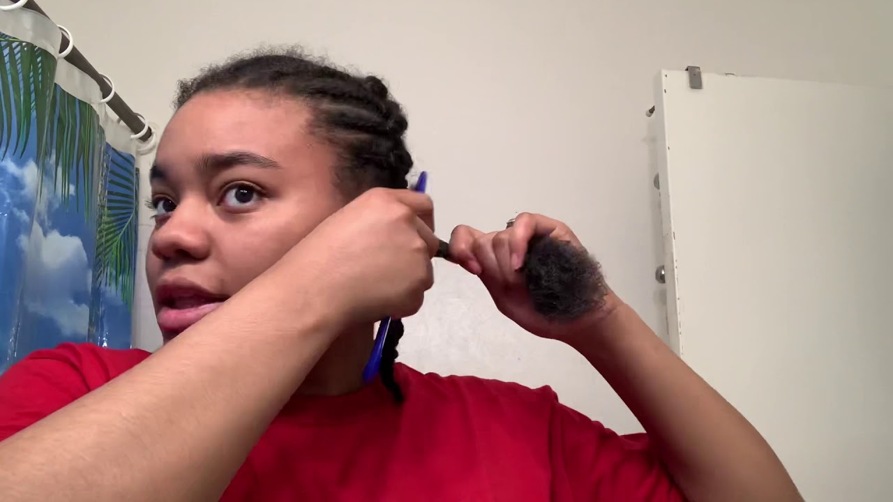HAIR TUTORIAL: how I do my hair - YouTube