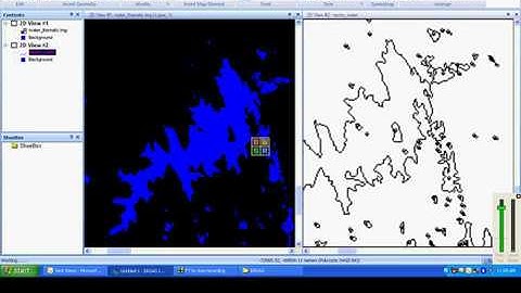 ERDAS Raster to vector conversion