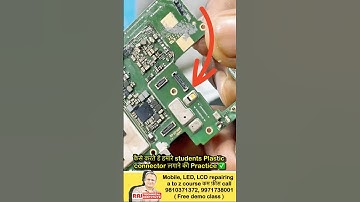 All types Plastic connector replacement | mobile repairing tips | mobile repairing course #shorts