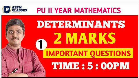 Determinants 2 MARKS IMPORTANT QUESTIONS 2024 || Area of triangle using determinants class 12