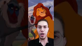 حقيقة الفيلم الكرتوني الأسد الملك The Lion King #shorts