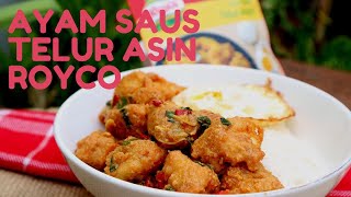 Resep Ayam Goreng Saus Telur Asin (Fried Chicken Salted Egg Recipe)