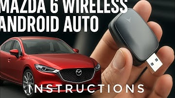 Mazda 6 Android Auto Upgrade | Wireless | Apple Car Play
